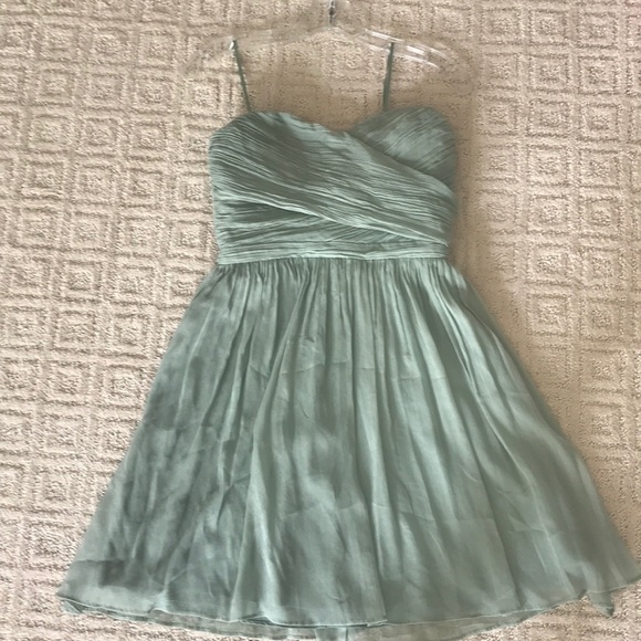J Crew silk taffeta strapless dress - Picture 1 of 3